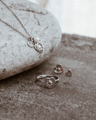 Ngb Jewels - Large Boho Heart Ring