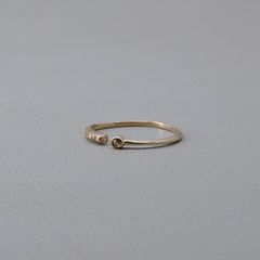 Ngb Jewels - Single Stone Open Ring