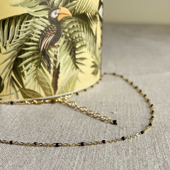 Ngb Jewels - Enamel Rosary Necklace
