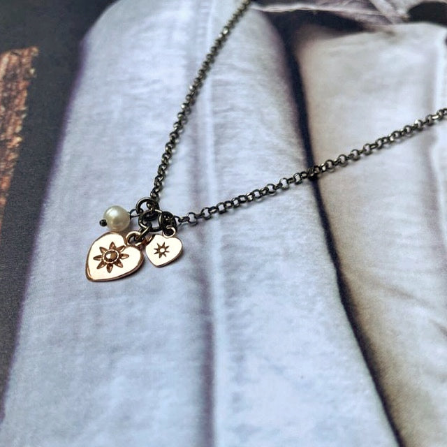 Ngb Jewels - Boho Heart Short Necklace